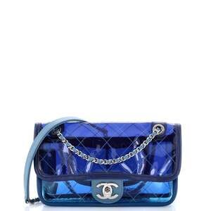 Chanel Coco Splash Flap Bag Quilted Pvc #240063C39B